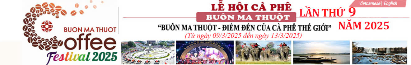 Chào mừng Lễ hội Cà phê Buôn Ma Thuột lần thứ 9 nă